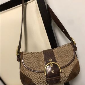 Coach Small Coach Shoulder Purse